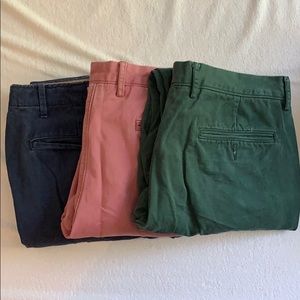 J.Crew Broken In Chinos Lot